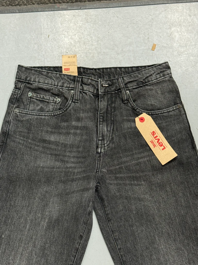 Jeans Levi’s 504 vintage noir neuf W33 L32 avec étiquette – photo 3